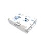 Cearceaf cu elastic, MimiNu, Pentru pat 160X80 cm, Din bumbac certificat Oeko Tex Standard 100, Blue Plane - 2