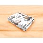 Cearceaf cu elastic, MimiNu, Pentru pat 160x80 cm, Din bumbac certificat Oeko Tex Standard 100, Cars Grey - 2