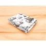 Cearceaf cu elastic, MimiNu, Pentru pat 160x80 cm, Din bumbac certificat Oeko Tex Standard 100, Cars Grey - 4