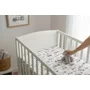 Cearceaf cu elastic, MimiNu, Pentru pat 160x80 cm, Din bumbac certificat Oeko Tex Standard 100, Cars Grey - 3