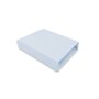 Cearceaf cu elastic, MimiNu, Pentru patut 120X60 cm, Din bumbac certificat Oeko Tex Standard 100, Colectia Royal, Blue - 1