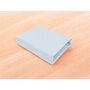 Cearceaf cu elastic, MimiNu, Pentru patut 120X60 cm, Din bumbac certificat Oeko Tex Standard 100, Colectia Royal, Blue - 3
