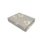 Cearceaf cu elastic, MimiNu, Pentru patut 120X60 cm, Din bumbac certificat Oeko Tex Stard 100, Bedtime story beige - 1
