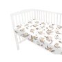 Cearceaf cu elastic, MimiNu, Pentru patut 140X70 cm, Din bumbac certificat Oeko Tex Standard 100, Savanna - 2