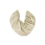 Cearceaf cu elastic, MimiNu, Pentru patut 140X70 cm, Din muselina bumbac certificat Oeko Tex Standard 100, Warm beige - 5