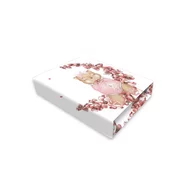 Cearceaf cu elastic, MimiNu, Pentru patut co-sleeper, Aurora, Dimensiune 76 x 43 cm, Din bumbac certificat Oeko Tex Standard 100, Design, Betty
