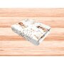 Cearceaf cu elastic, MimiNu, Pentru patut co-sleeper, Leonie, Dimensiune 83 x 50 cm, Din bumbac certificat Oeko Tex Standard 100, Fairy - 2