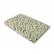 KidsDecor - Cearceaf cu elastic Mozaic Imprimat, Cu patratele din Bumbac, 107x60 cm