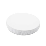 Cearceaf cu elastic, Waldin, Pentru patut evolutiv oval 7 in 1, 73x73 cm, White