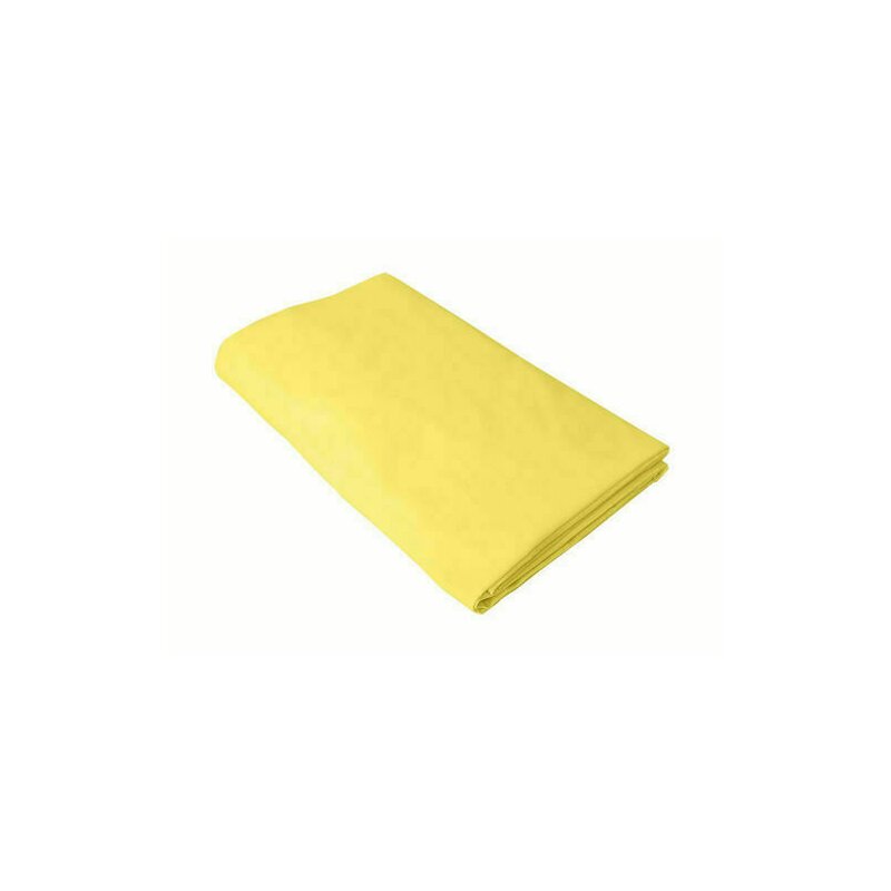 Kidsdecor - cearceaf cu elastic din bumbac, 120x60 cm, galben