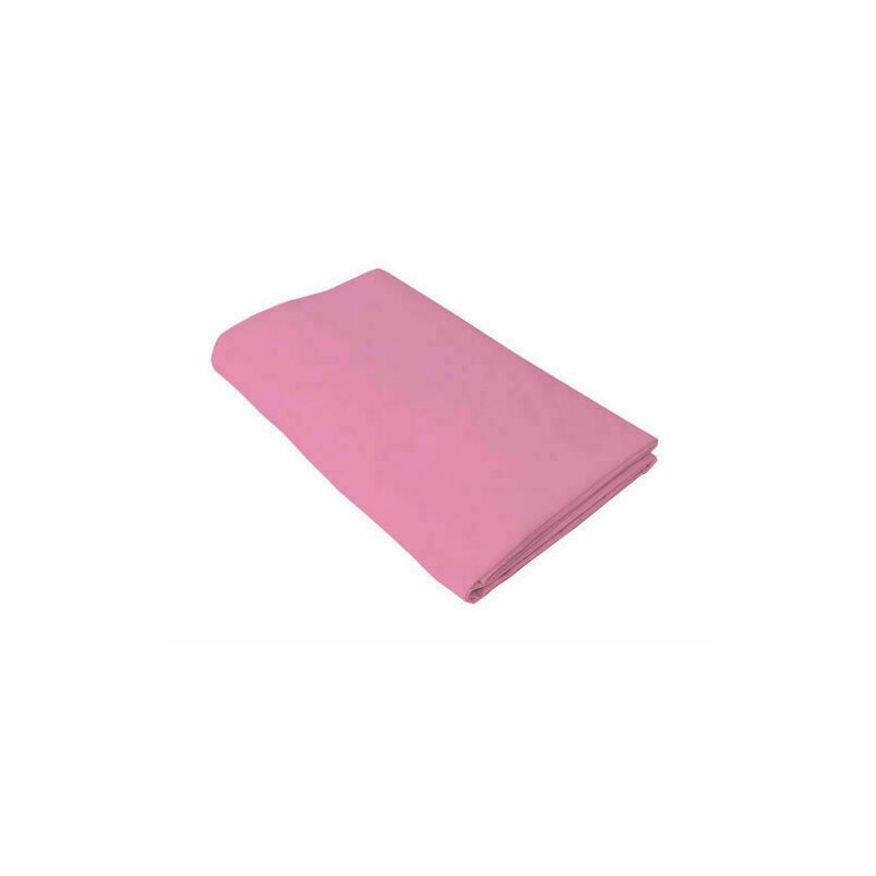 Kidsdecor - cearceaf cu elastic din bumbac, 160x70 cm, roz