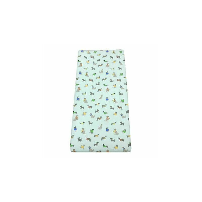 Deseda - Cearsaf cu elastic pe colt 140x70 cm cu imprimeu - Catelusi