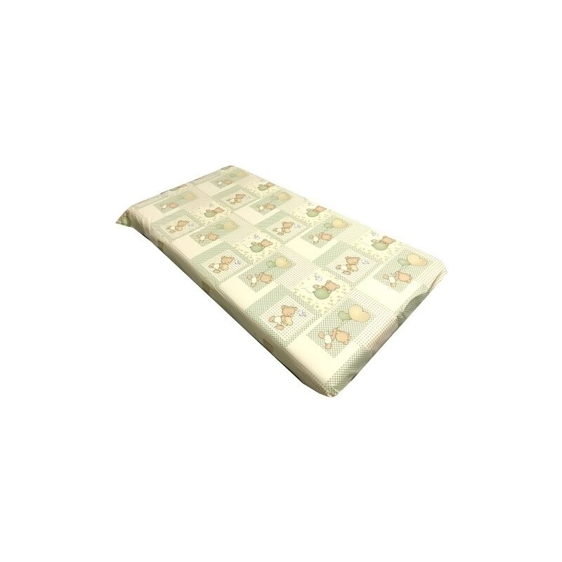 Deseda - cearsaf cu elastic pe colt cu imprimeu ursuleti pe crem-140*70 cm
