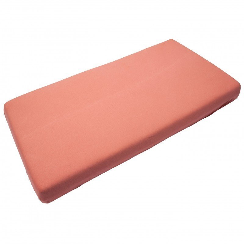 Timboo - cearsaf din bambus cu elastic 70 x 140 cm, apricot blush