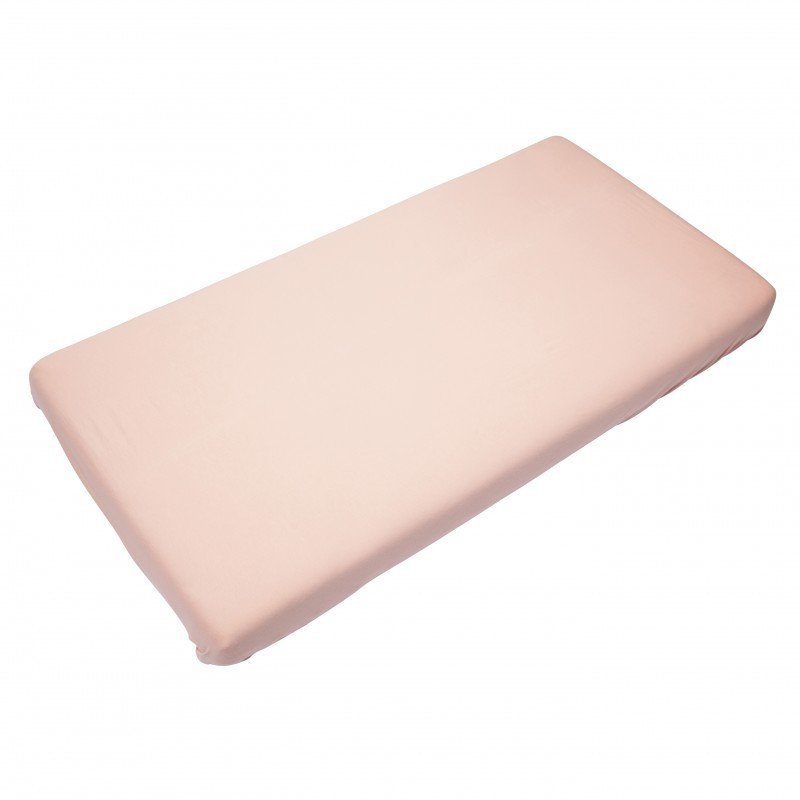 Timboo - cearsaf din bambus cu elastic 70 x 140 cm, misty rose