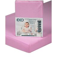 EKO - Protectie impermeabila Cu elastic din Bumbac, 140x70 cm, Roz