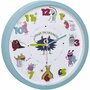 Tfa - Ceas de perete pentru copii, silentios, cu animale si cifre 3D,  Little Monsters 60.3051.20 - 1
