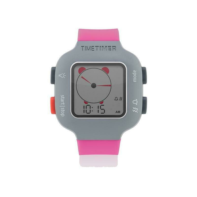 Robo - ceas temporizator de mana time timer watch plus youth, roz-zmeura,