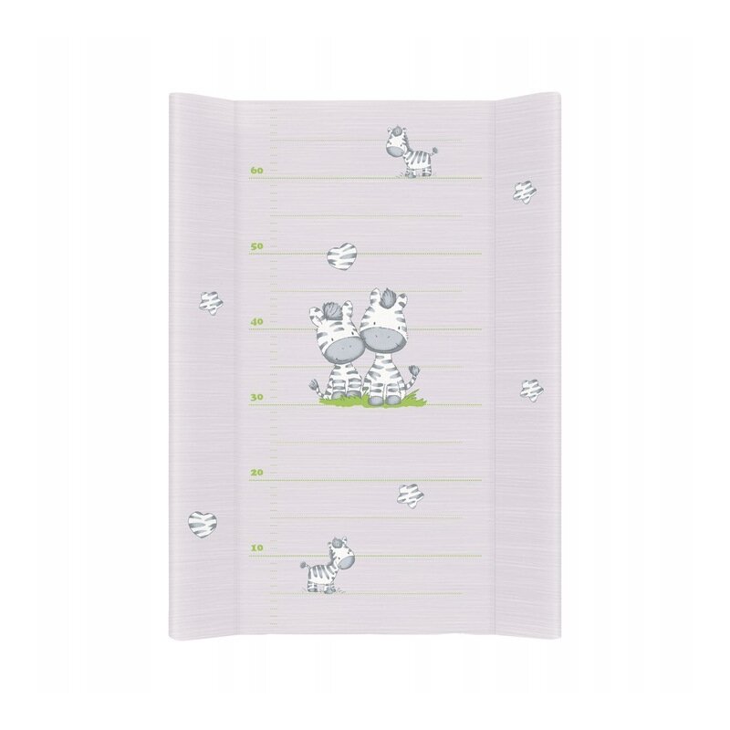 Ceba baby - saltea de infasat, cu intaritura, 70x50 cm, zebra