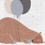 Ceba Baby - Saltea de infasat, Pliabila, 60 x 40 cm, Big bear - 2
