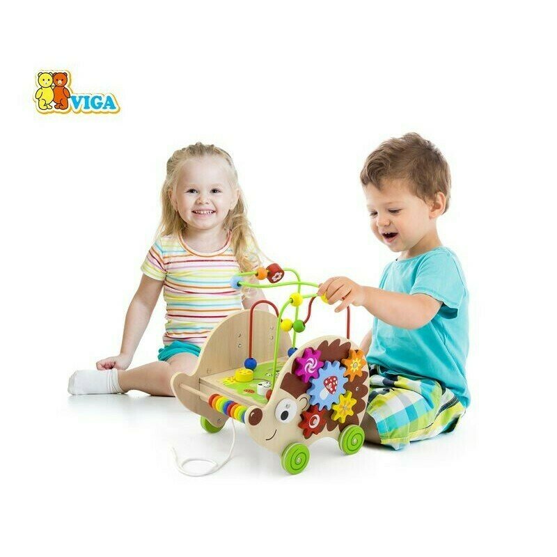 Viga - jucarie cu activitati arici , 4 in 1