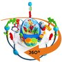Centru de activitati, Baby Einstein, Jumper integrat, Rotire 360 grade, Cu lumini, sunete, 4 pozitii de ajustare pe inaltime, De la 6 luni, Sustine 11 kg, Multicolor - 12