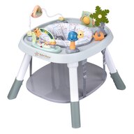 Centru de joaca 3 in 1, Bebe Stars, Multifunctional si transformabil, Cu scaun rotativ 360 grade, Cu jucarii, Conform cu EN71-1,2,3, Multicolor