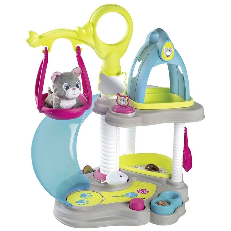 Smoby - jucarie interactiva centru de joaca pentru pisici cat's house