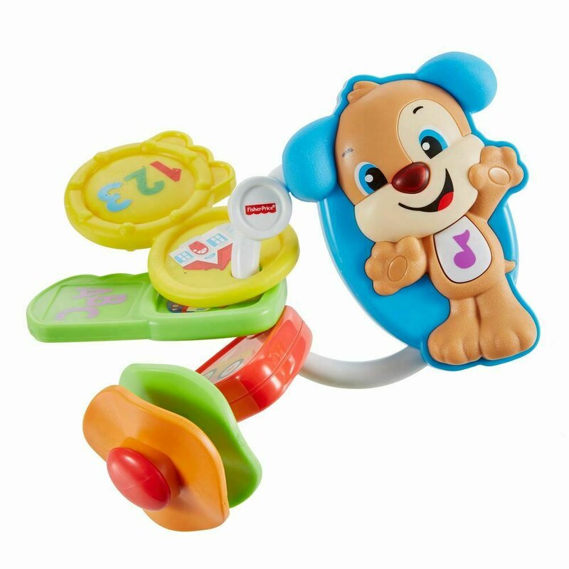 Mattel - zornaitoare multifunctionala chei bebe , cu sunete, in limba romana, multicolor