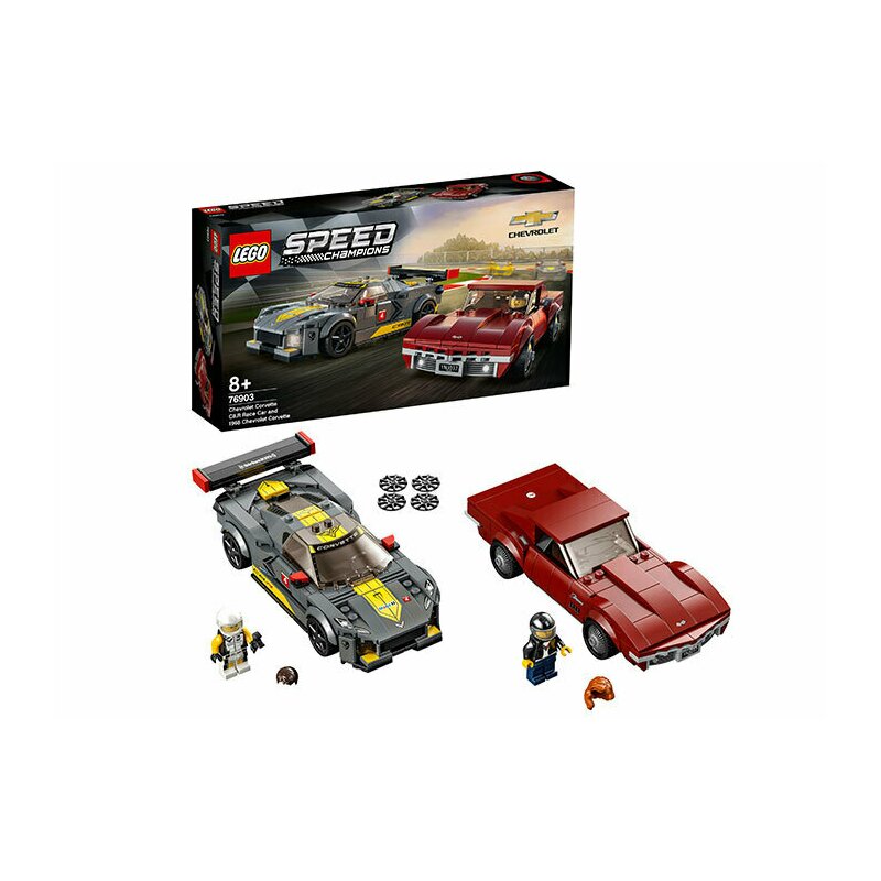 Lego - chevrolet corvette c8.r si 1968 chevrolet corvette