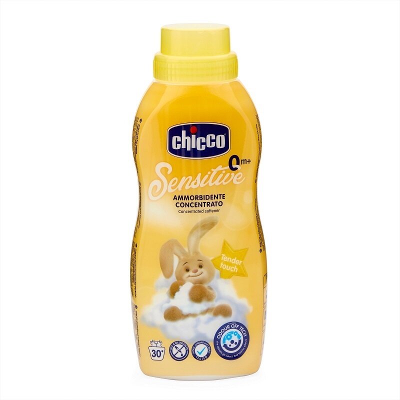 Chicco - Balsam concentrat pentru haine, Tender Touch, 30 spalari, 750 ml, 0 luni+