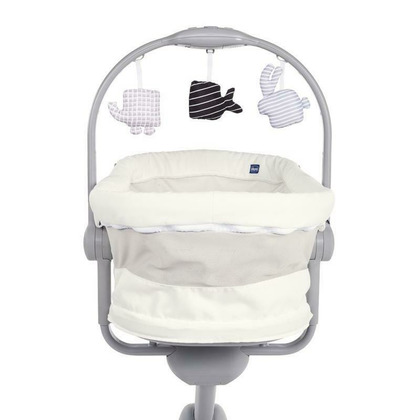 Chicco - Cosulet multifunctional Baby Hug, 4 in 1, 0 luni+, White Snow