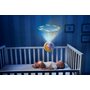 Chicco - Proiector pentru patut, Next2Moon, 3 in 1, Cu capotina, lumini si muzica, Roz - 5