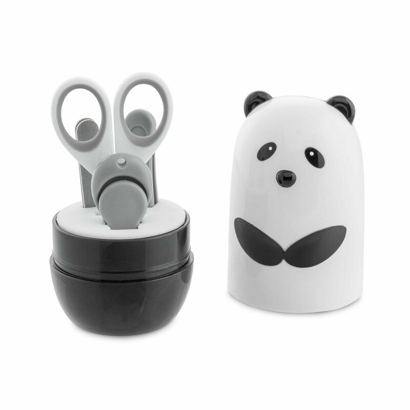 Chicco - set manichiura copii, panda, alb