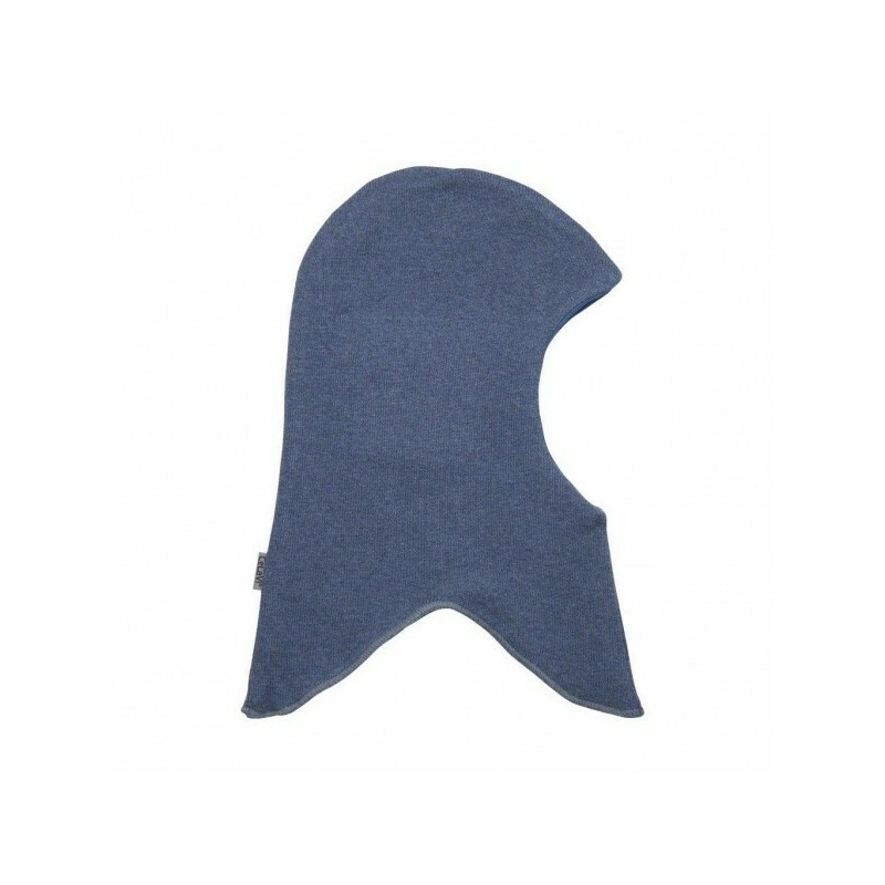 China blue 86/92 - cagula knit din lana si bumbac - celavi