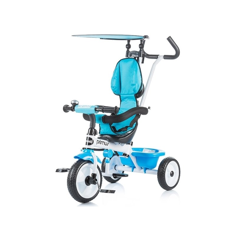 Chipolino - tricicleta primus suport picioare, control al directiei, albastru