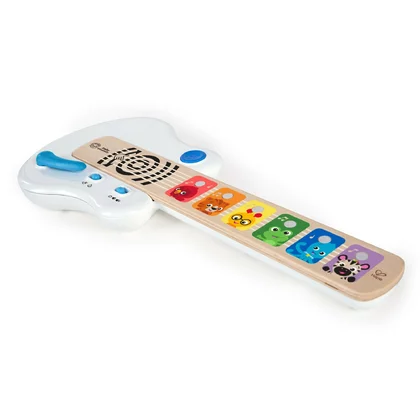 Chitara muzicala, Baby Einstein, Cu tehnologie Magic Touch, Din lemn, Cu sunete realiste, 12 luni+, Multicolor