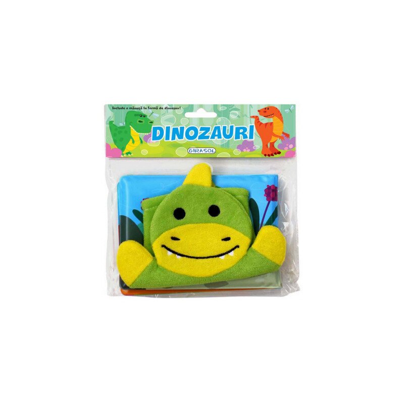 Girasol - jucarie de baie citim in cadita! dinozauri