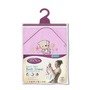 Clevamama - Prosop de baie pentru bebelus si mama Pink - 4