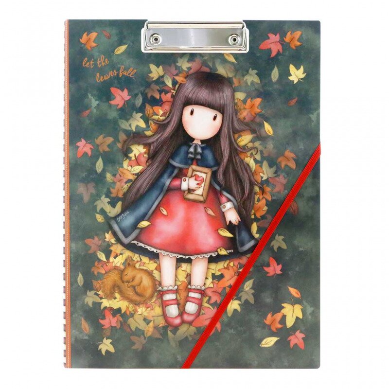Clipboard dublu cu bloc-notes gorjuss autumn leaves