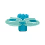 Colac ajustabil pentru bebelusi, Jane, Ideal pentru primele lectii de inot, Aquarel Blue - 3