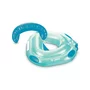 Colac ajustabil pentru bebelusi, Jane, Ideal pentru primele lectii de inot, Aquarel Blue - 4