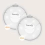 Colector de lapte, Lionelo, Milky, 2 buc, Se potriveste tuturor sutienelor, Cutie depozitare igienica inclusa, Fara bisfenol A, Capacitate 40 ml, Transparent - 18