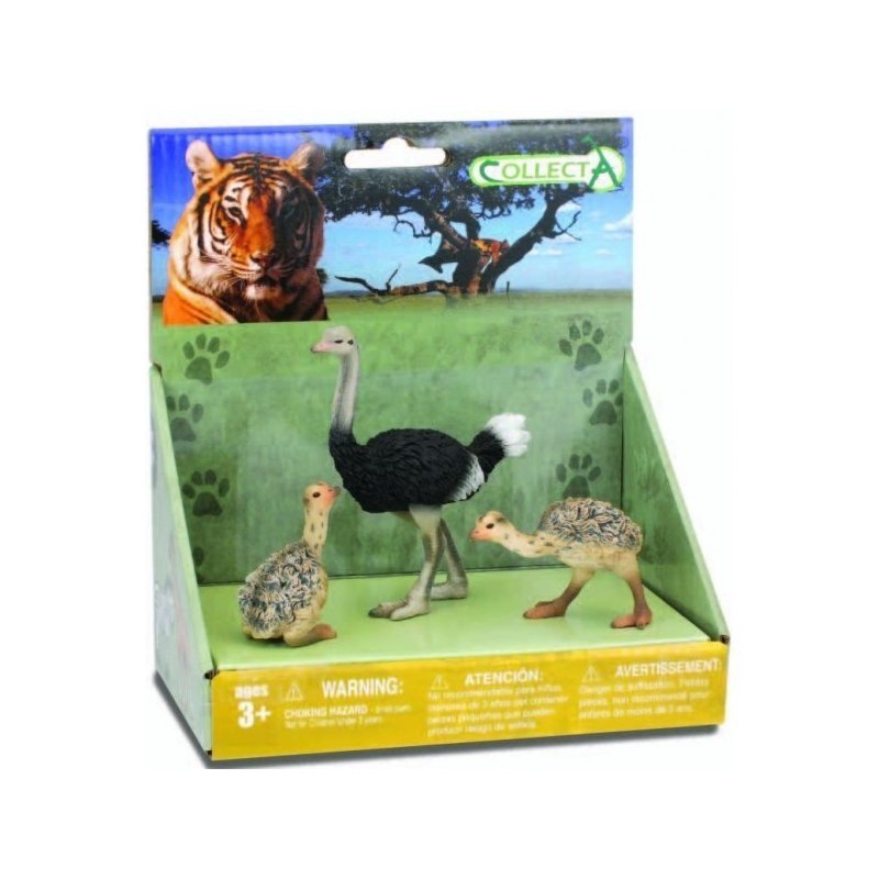Set De 3 Scutece 34 Collecta - Set 3 Figurine Strutul si Puii