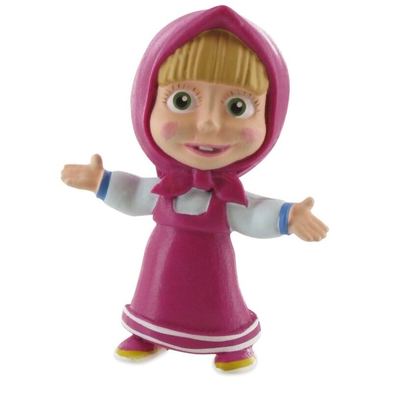 Figurina comansi - masha & the bear-masha