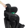 Scaun auto, Lionelo, Harper i-Size, Isofix, Cu centura TopTether, Cu spatar inclinabil in 5 pozitii, Cu tetiera reglabila in 13 pozitii, Cu tehnologie Dri Seat, Instalare cu fata inainte, 9-36 kg, 76-150 cm, Conform cu ECE R129, Gri - 22