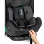 Scaun auto, Lionelo, Harper i-Size, Isofix, Cu centura TopTether, Cu spatar inclinabil in 5 pozitii, Cu tetiera reglabila in 13 pozitii, Cu tehnologie Dri Seat, Instalare cu fata inainte, 9-36 kg, 76-150 cm, Conform cu ECE R129, Gri - 23