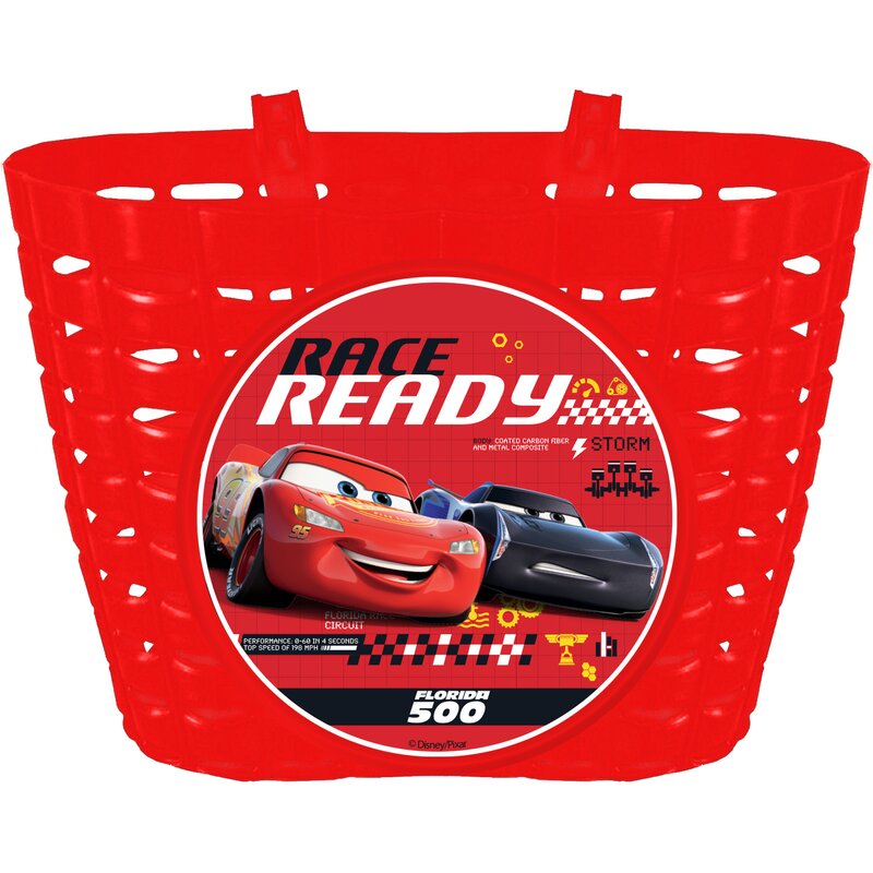 Seven - cos bicicleta cars 3, rosu