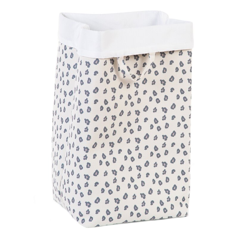 Childhome - cos depozitare panza 32x32x60 cm, leopard