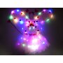 Costum carnaval, Jokomisiada, Little Fairy Butterfly, Include fusta, aripi, bagheta si bentita, Cu lumini LED, Pink - 6
